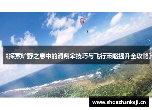 《探索旷野之息中的滑翔伞技巧与飞行策略提升全攻略》